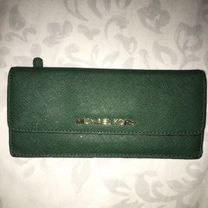 Emerald Green Michael Kors Wallet